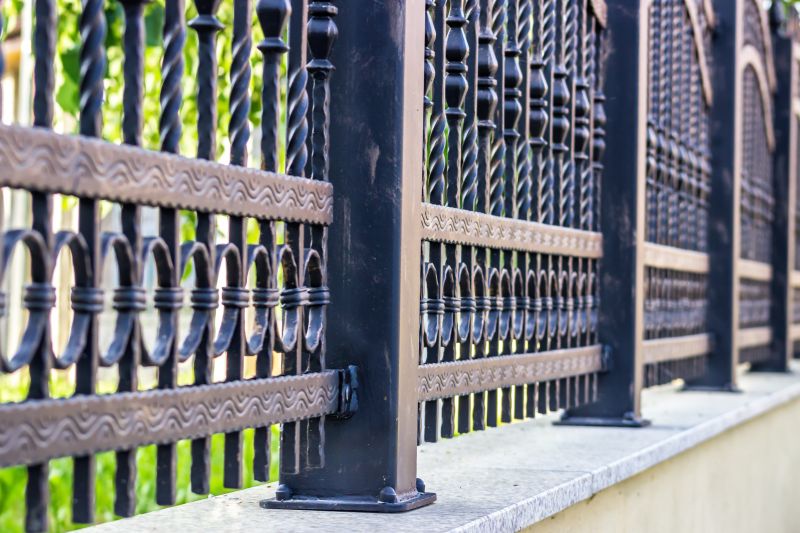 Wrought Iron Fence Installation
