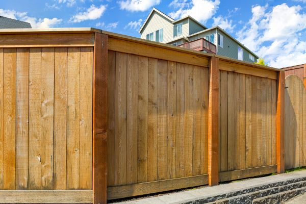 Wood Fence Construction Service