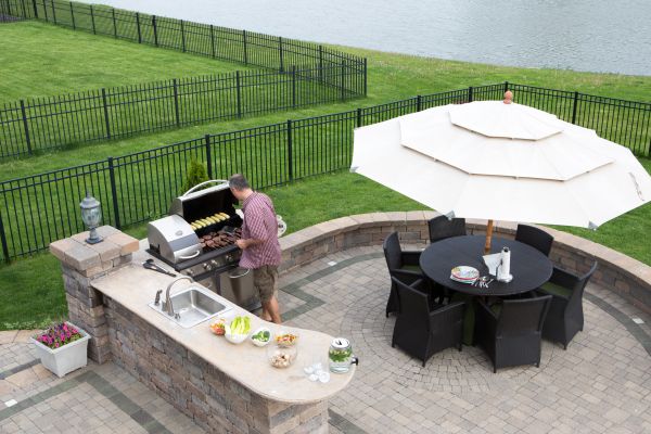 Patio Fence Installation