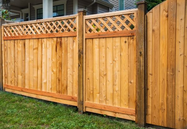 Lattice Fence Construction