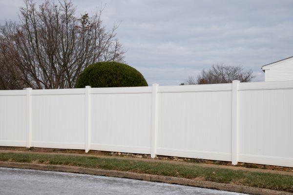 Solid Vinyl Fence Installation Service