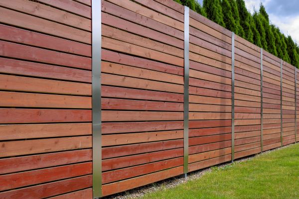 Wood Plank Fence Installation Service