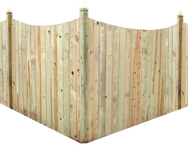 Scalloped Fence Installation Service