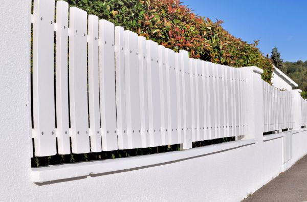 White PVC Fence Installation Service